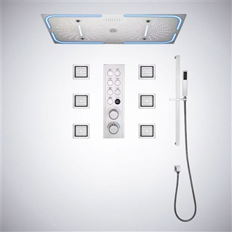 Fontana Aquessiaâ„¢ Edition â€“ Brushed Nickel Digital LED Shower