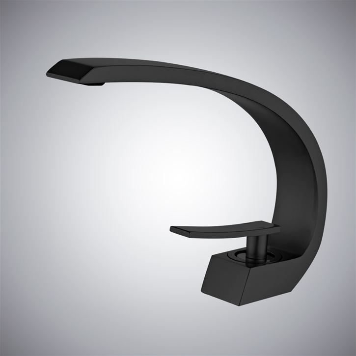 Fontana CoreXâ„¢ Series â€“ Matte Black Basin Faucet