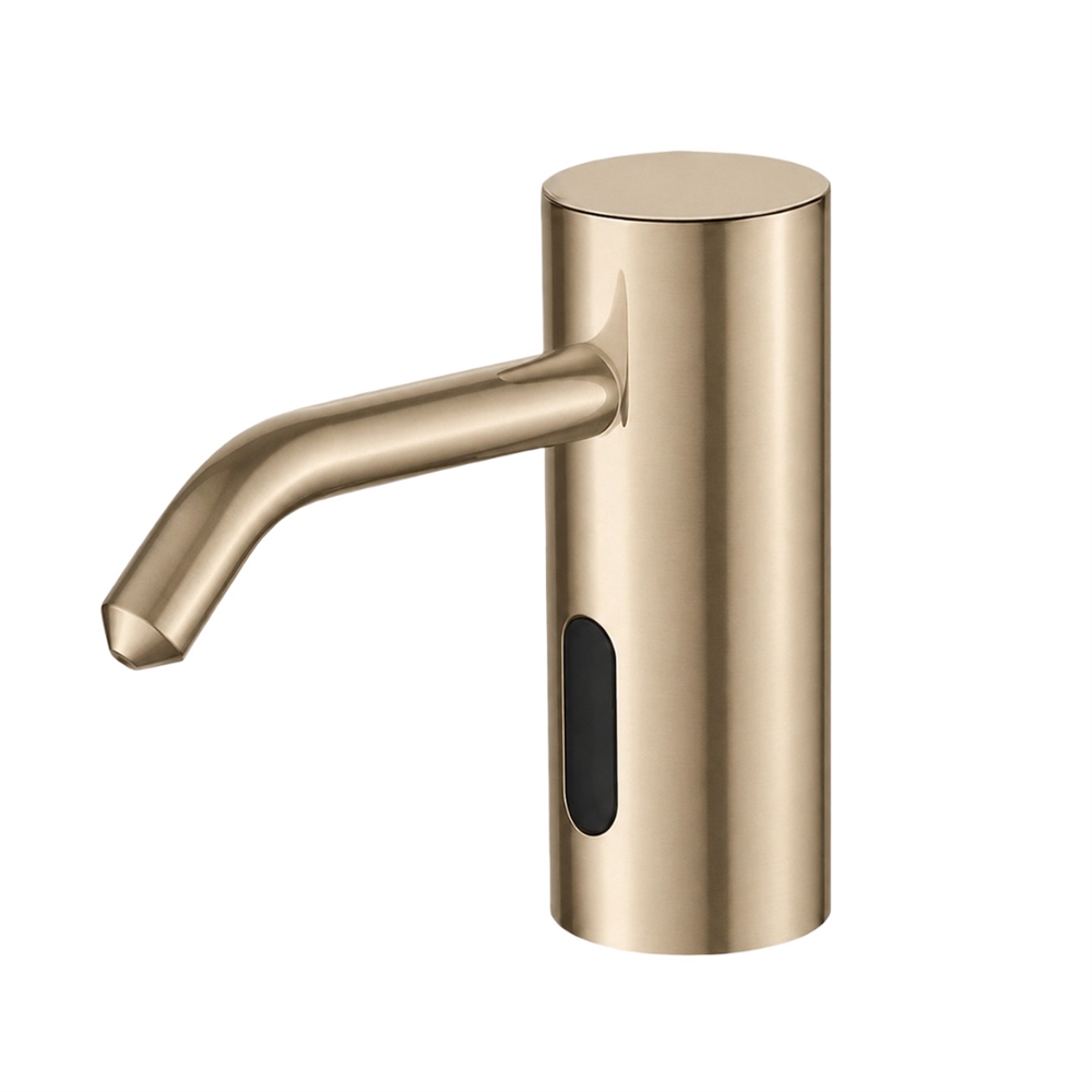 Fontana Trio Commercial Antique Bronze Brass Deck Mount Automatic Sensor Liquid Soap Dispenser