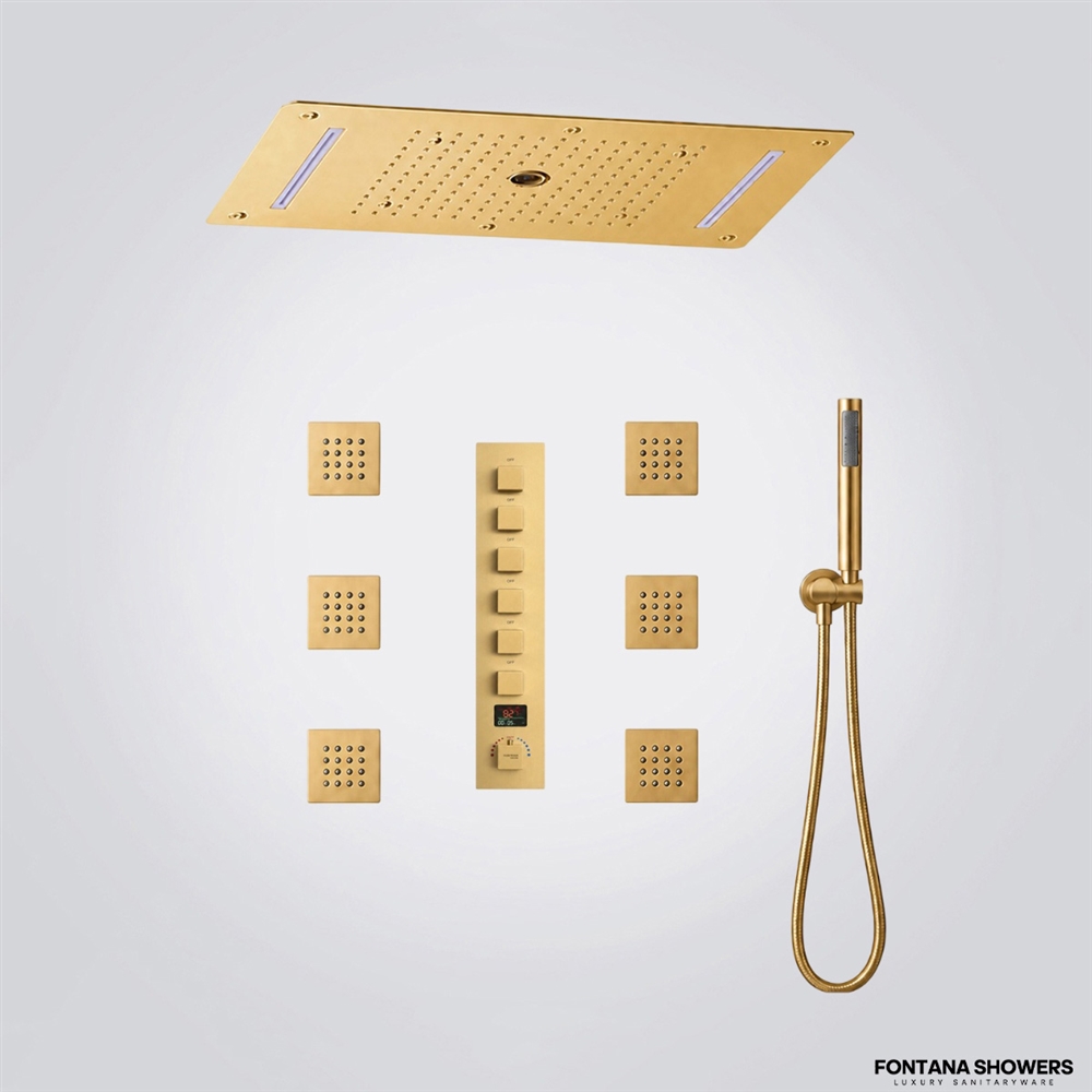 Fontana Arvionyxâ„¢ Collection â€“ Brushed Gold