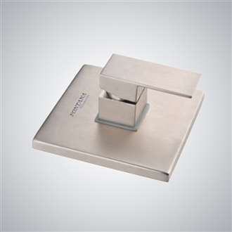Grohe vs Fontana Brushed Nickel Square Shape 1 Way Concealed Shower Mixer Valve