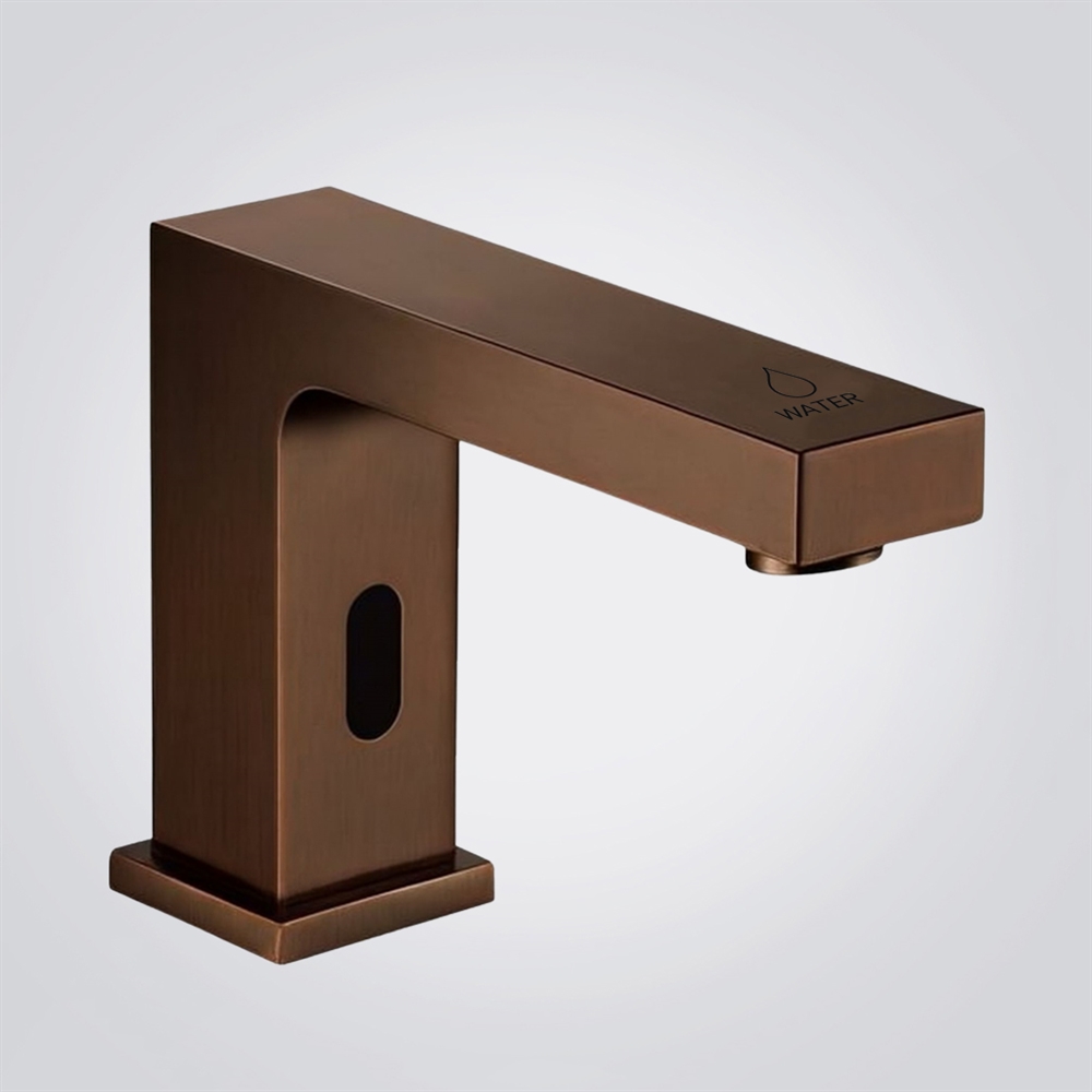 FontanaAquaLoomis Oil Rubbed Bronze Deck-Mounted Automatic Sensor Faucet