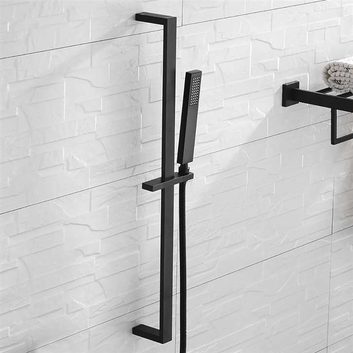 Matte Black Handheld Shower 1-Spray Handheld Shower
