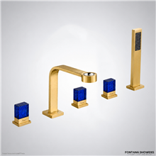 Fontana Capri BlueCrystalâ„¢ Edition â€“ Brushed Gold