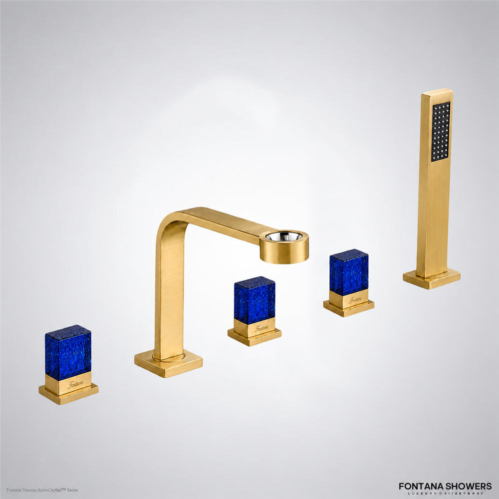 Fontana Capri BlueCrystalâ„¢ Edition â€“ Brushed Gold