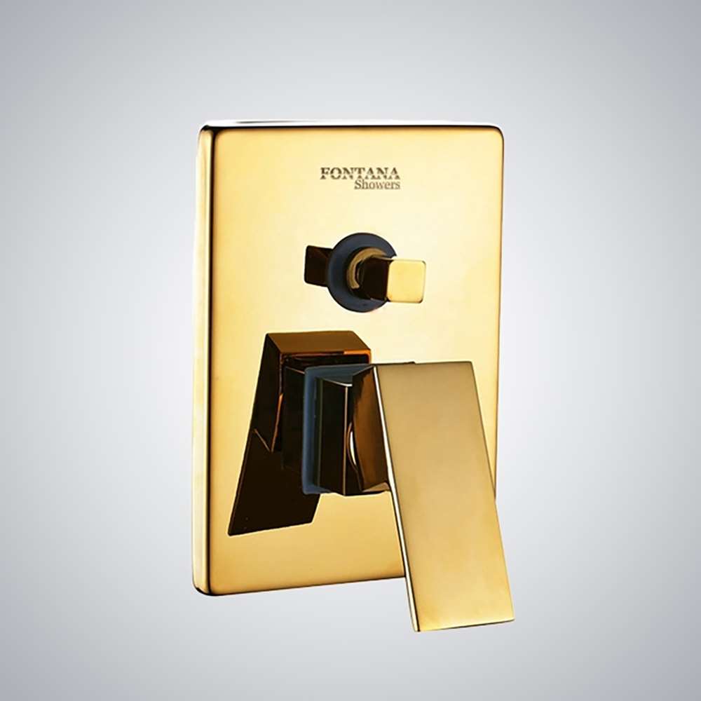 Fontana Gold 2 Way Shower Mixer Valve