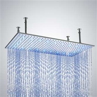 Kohler Shower Fixtures Ceiling Mount Stainless Steel Rain Shower Head