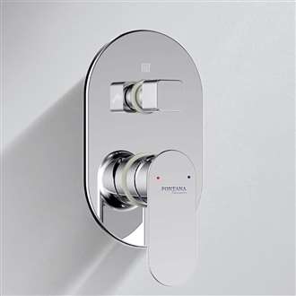 Shower Controls BIM Files Thermostatic 2 Way Shower Mixer In Chrome