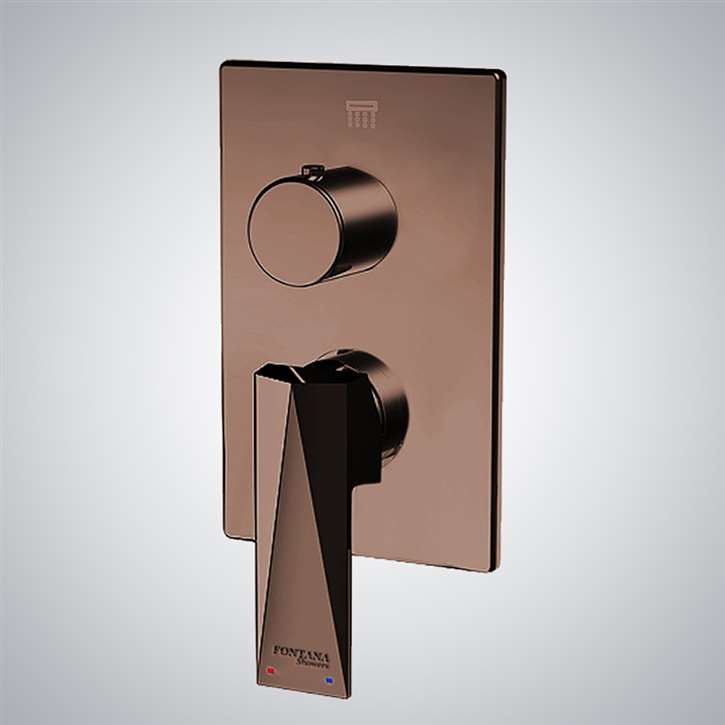 Fontana Oil Rubbed Bronze Wall Mounted 2 Way Concealed Shower Mixer Valve
