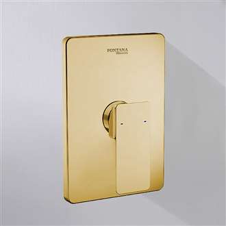 Moen vs Fontana  Brushed Gold Concealed Wall Mounted Shower Valve Mixer