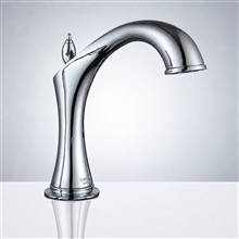 Fontana Chrome Commercial Widespread Automatic Sensor Bathroom Faucet