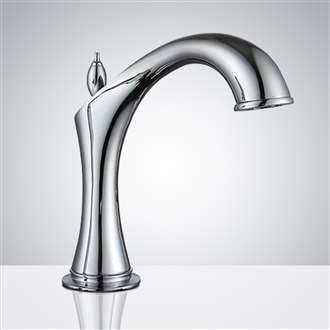 Fontana Chrome Widespread Automatic Sensor Bathroom Faucet