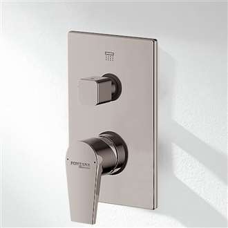 Shower Controls Revit Families Brushed Nickel 3 Way Stainless Steel Shower Mixer Valve