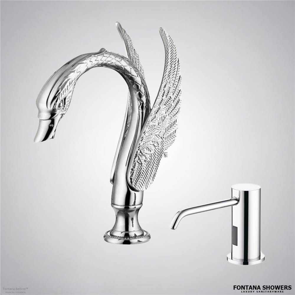 Bellino chrome touchless set