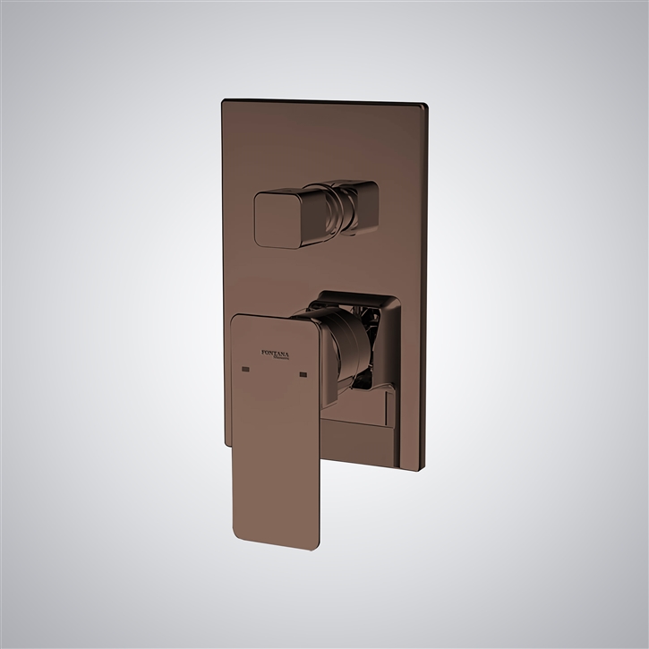 Fontana Oil Rubbed Bronze  Hot and Cold  Wall Mounted 3 Way Shower Mixer