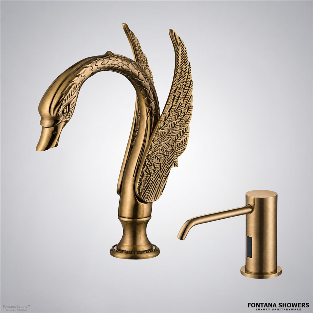 Bellino antique brass set