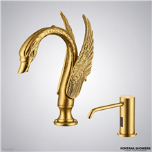 Bellino brushed gold set