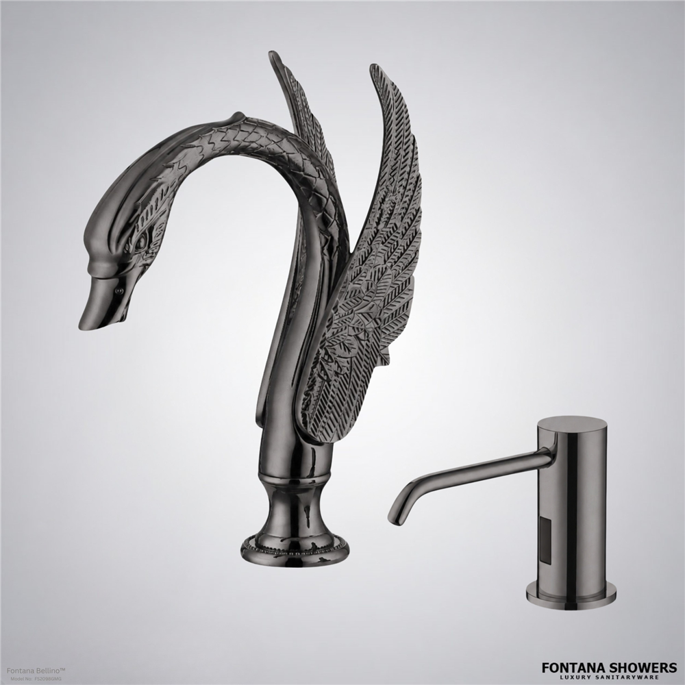 Bellino gunmetal touchless set
