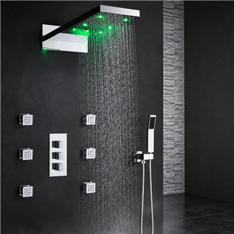 Fontana Montaveroâ„¢ Luxury Shower System in Chrome