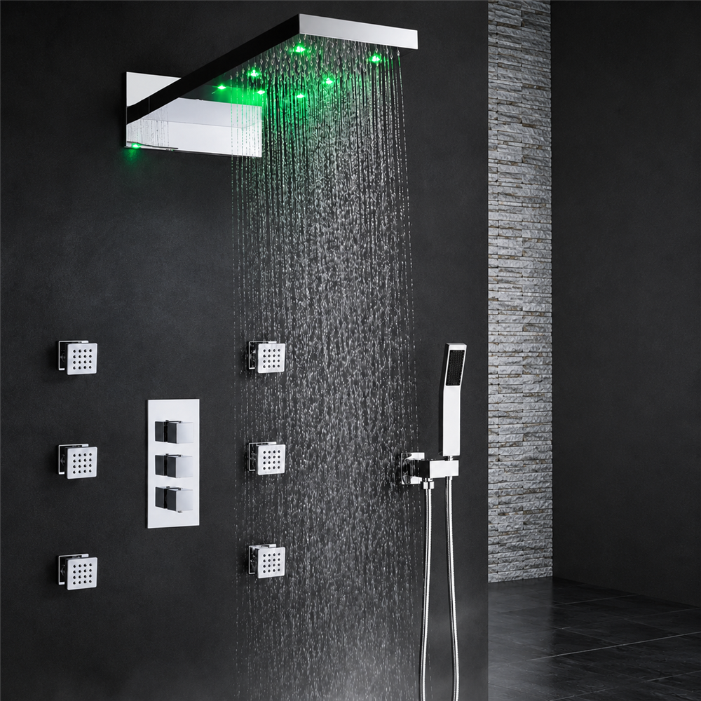 Fontana Montaveroâ„¢ Luxury Shower System in Chrome