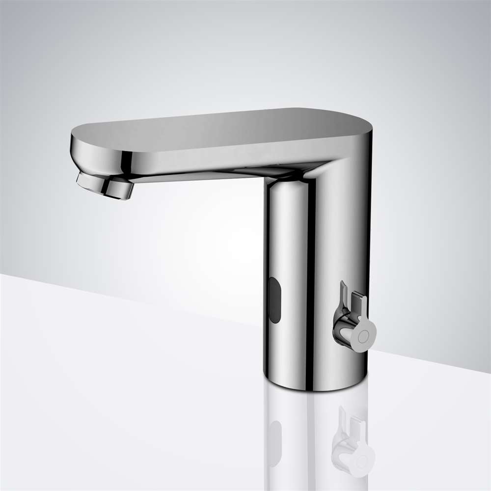 Fontana Chrome Commercial Automatic Touchless Sensor Faucet