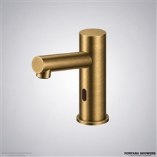 Fontana SafeTouchlessâ„¢  Faucet in Antique Brass