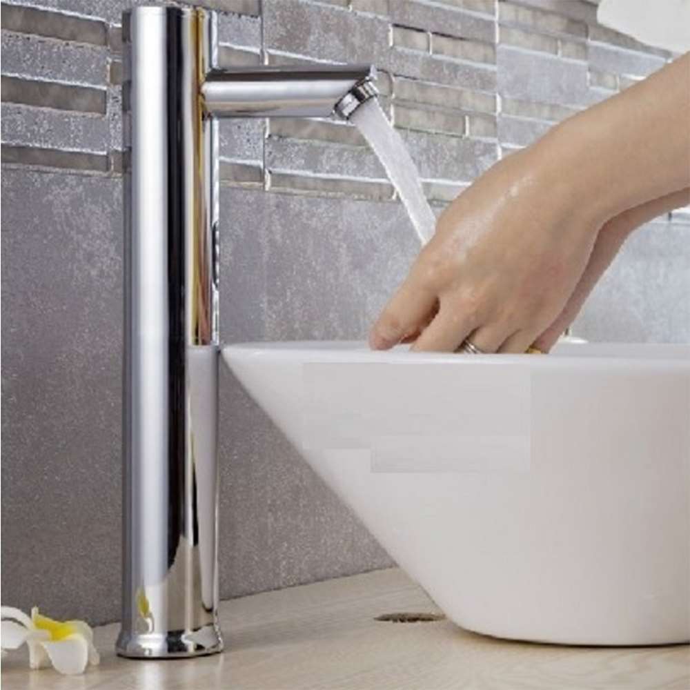 Monza Hands-Free Motion Sensor Deck-Mounted Bathroom Faucet