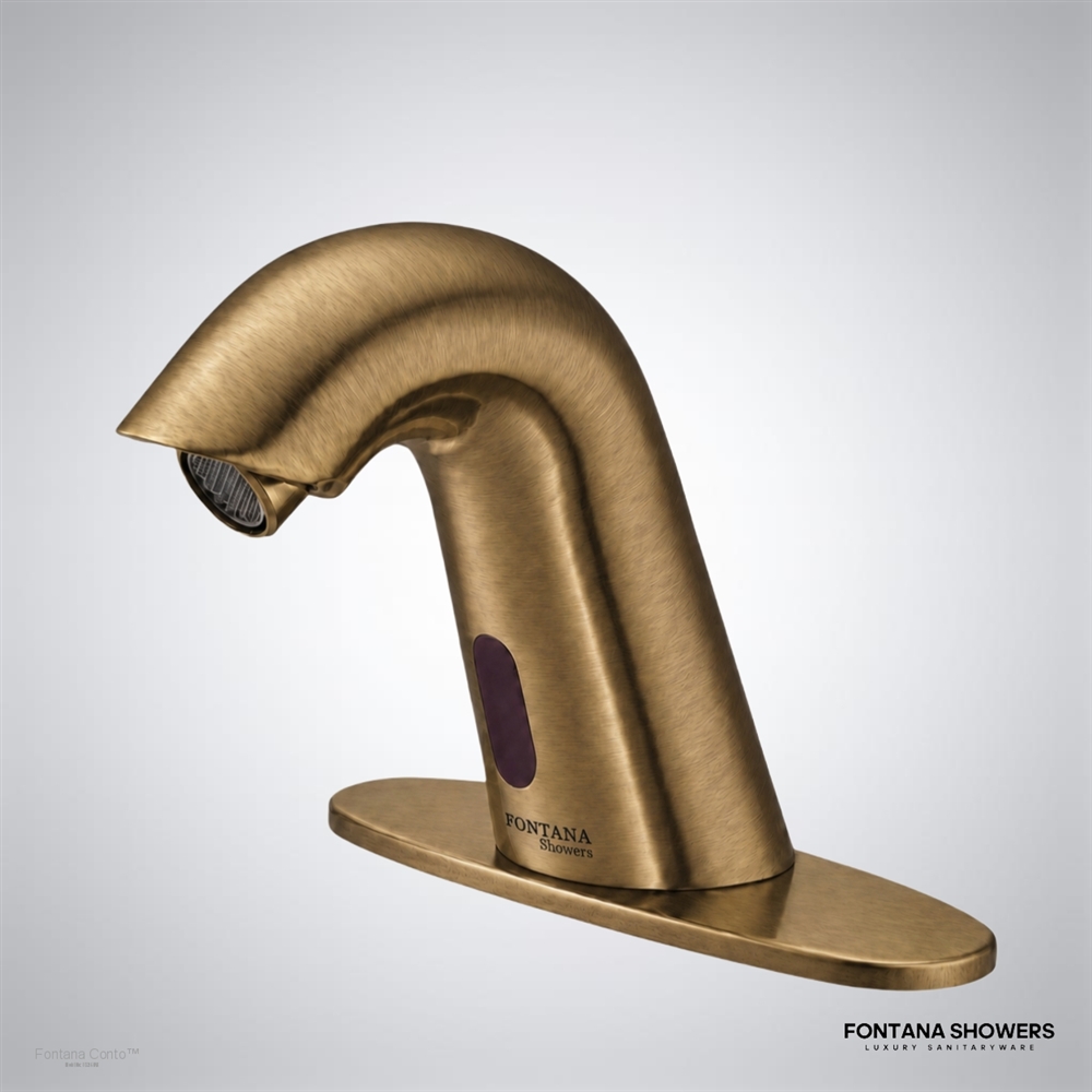 Conto Antique Brass Faucet