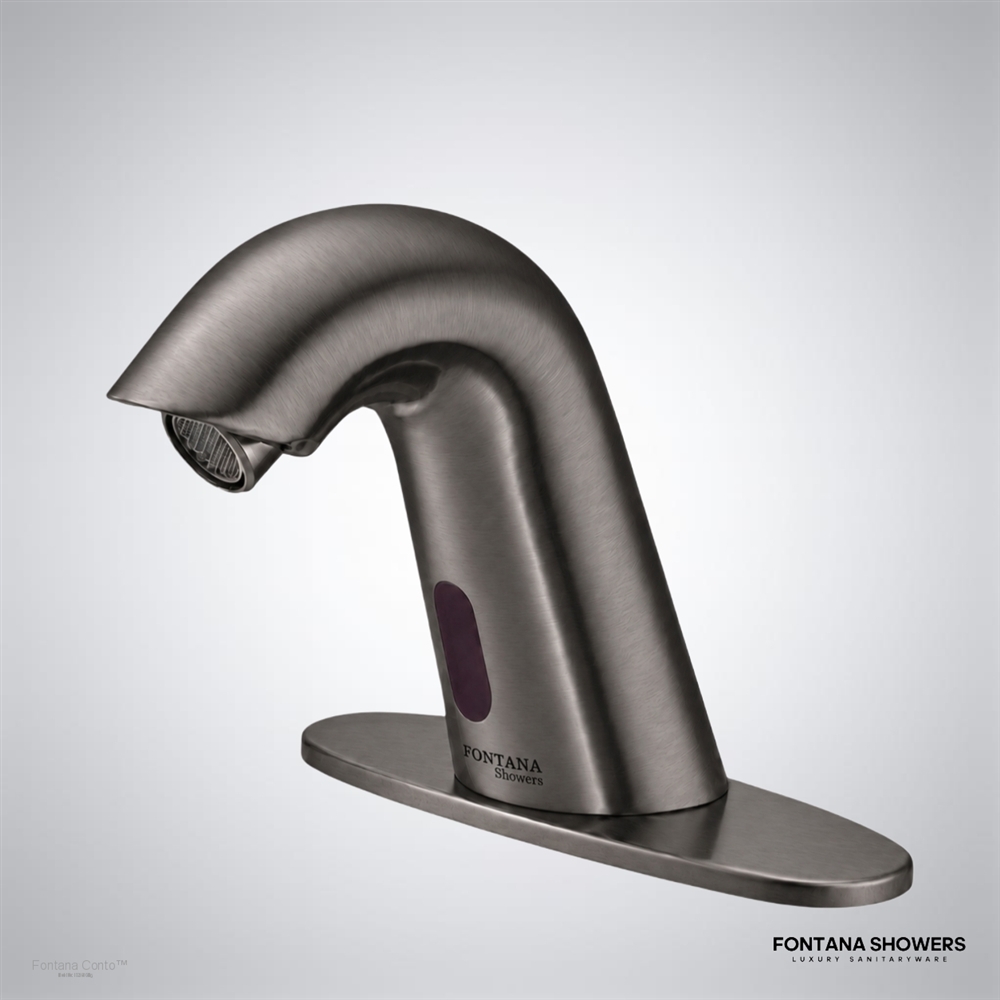 Conto Gunmetal Sensor Faucet