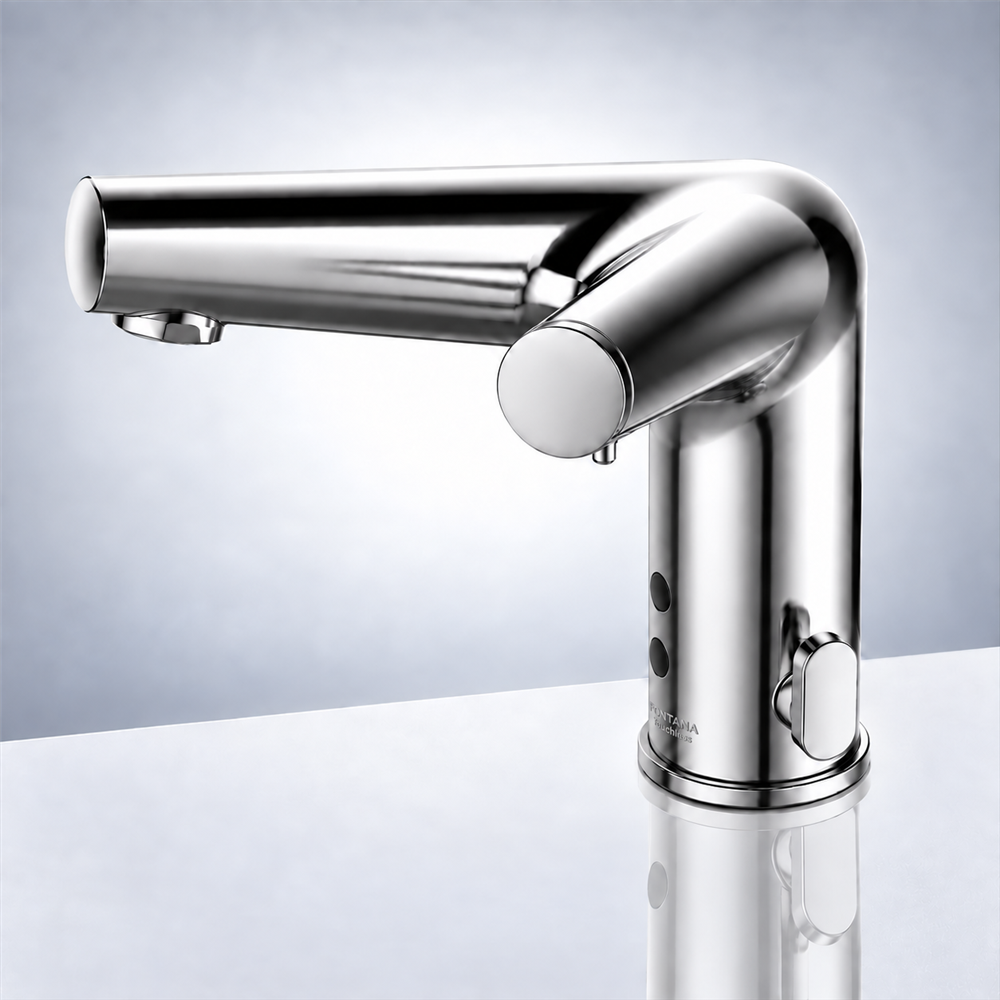 Fontana Hands Free 2 In 1 Automatic Touchless Sensor Faucet And Touchless Soap Dispenser