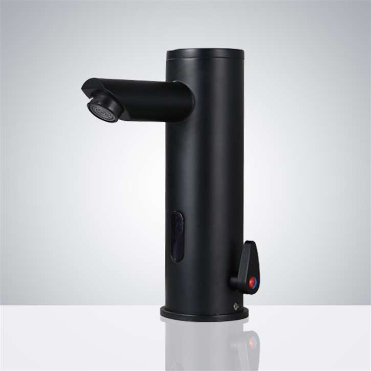 Fontana Verona all-in-one matte black thermostatic automatic commercial sensor faucet