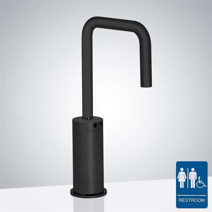 Fontana-Commercial-Black-Faucet
