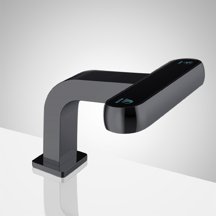 2-in-1 touchless faucet and soap dispenser for coordinated hygiene workflow