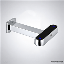 Fontana LED Display Wall Mounted Laser Touchless Sensor Faucet and  Soap Dispenser