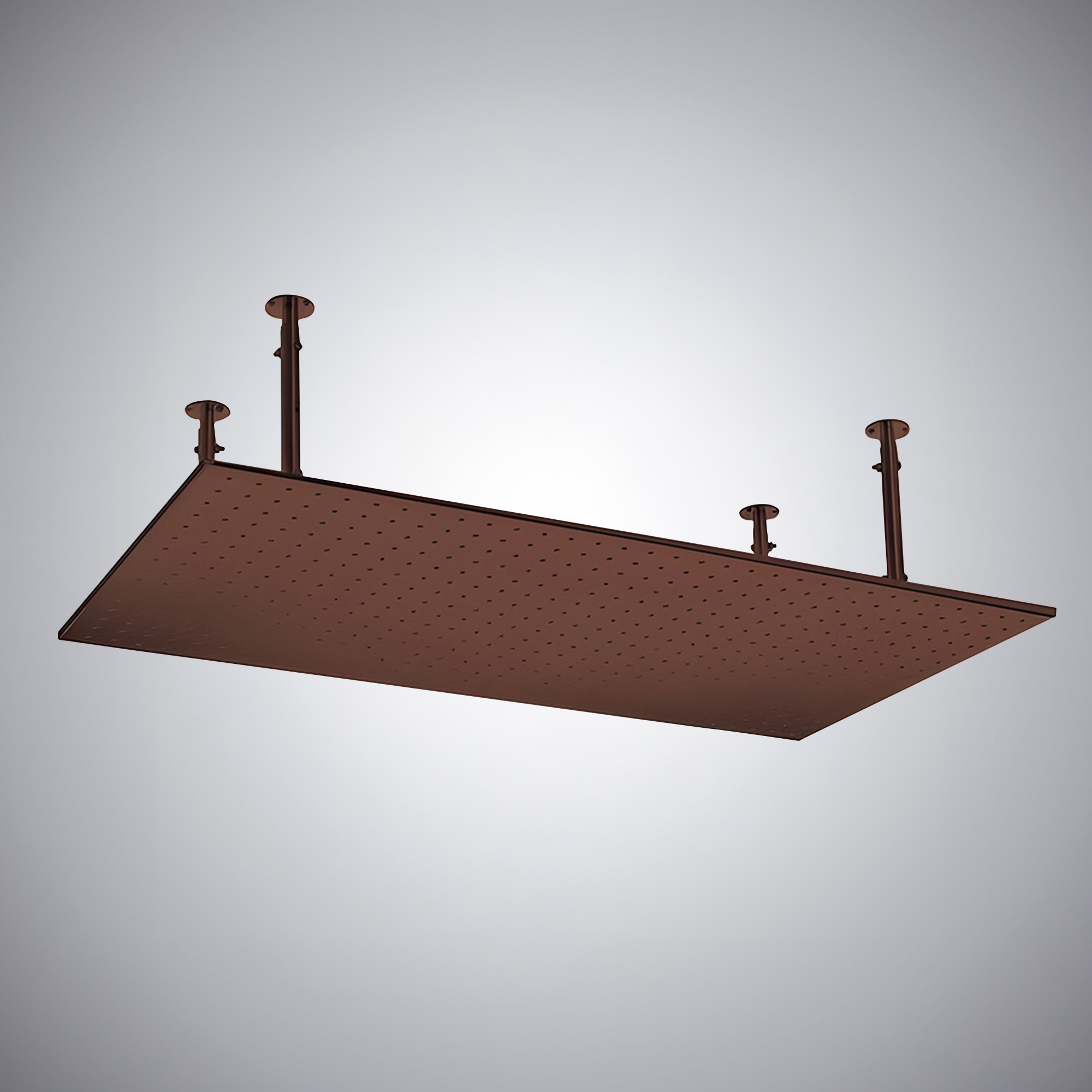 Fontana Val-de-Marne 20 x 40-Inch Oil Rubbed Bronze Ceiling-Mount LED Rain Shower Head