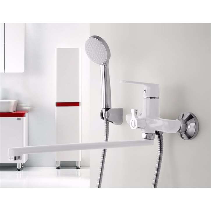 Agrigento Brass Single Handle Bath And Shower Faucet (FS287A)