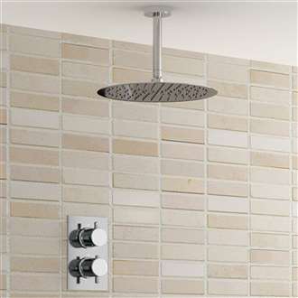 Lenox BIM File Shower Set Shower Ultra Thin Shower Head with Built in Thermostatic Valve Shower Mixer