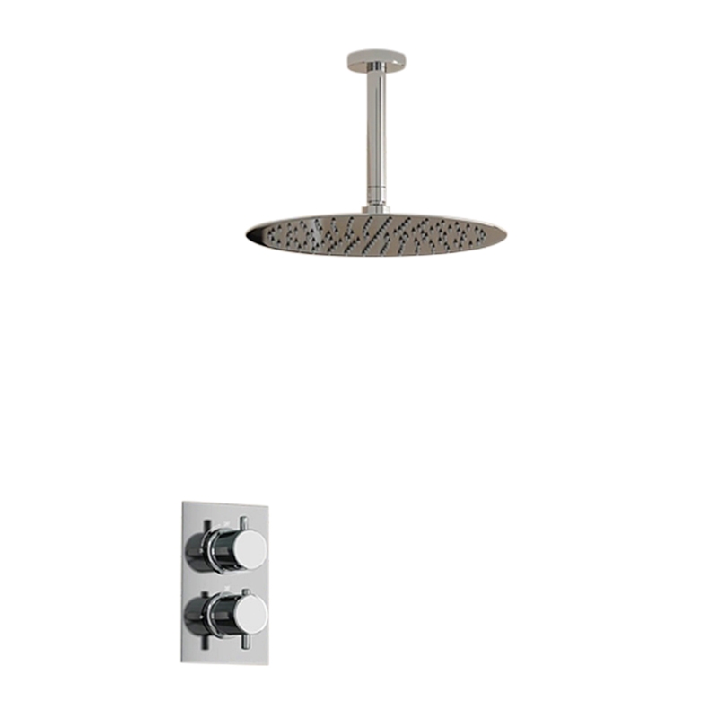 Fontana Lenox concealed shower-system installation planning