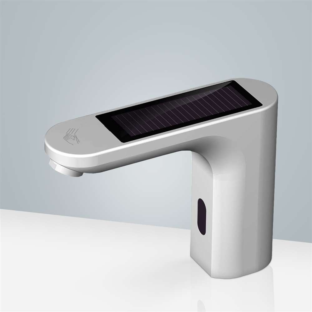 Hyele Commercial Solar Thermostatic Automatic Sensor Faucet Chrome