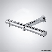 Fontana Chrome 3 In 1 Touchless Sensor Faucet With  Soap Dispenser and Hand Dryer