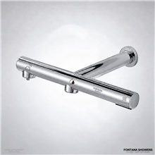 Fontana Chrome 3 In 1 Touchless Sensor Faucet With  Soap Dispenser and Hand Dryer
