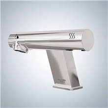Fontana Chrome High Speed 2 In 1 Touchless Sensor Faucet With  Hand Dryer