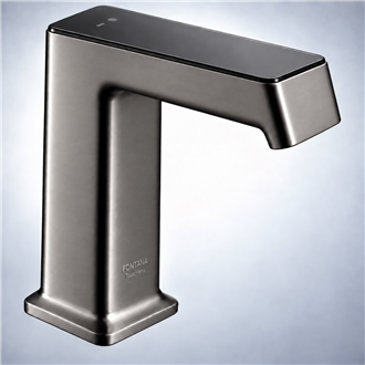 Fontana Aosta Dark Gray Digital Touchless Bathroom Faucet