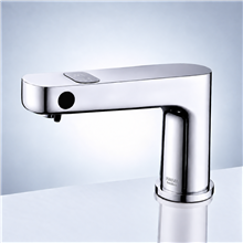 Fontana Subiaco Chrome 2-In-1 Touchless Faucet and Soap Dispenser
