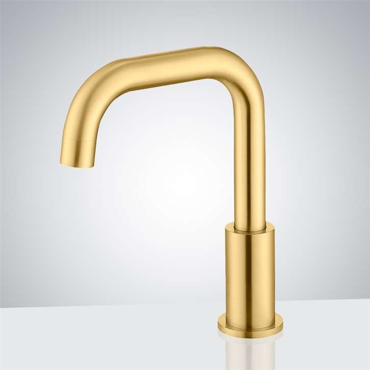 Fontana Antony Antique Gold Touchless Bathroom Faucet