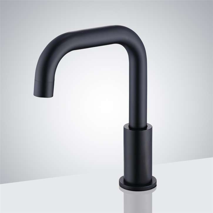 Fontana Beziers Matte Black Automatic Touchless Faucet