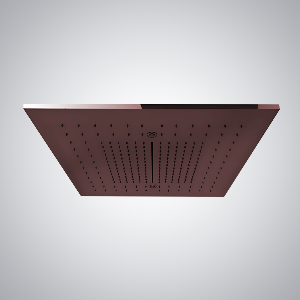 Fontana Vertou Oil Rubbed Bronze 350x350 mm Rainfall Shower Head