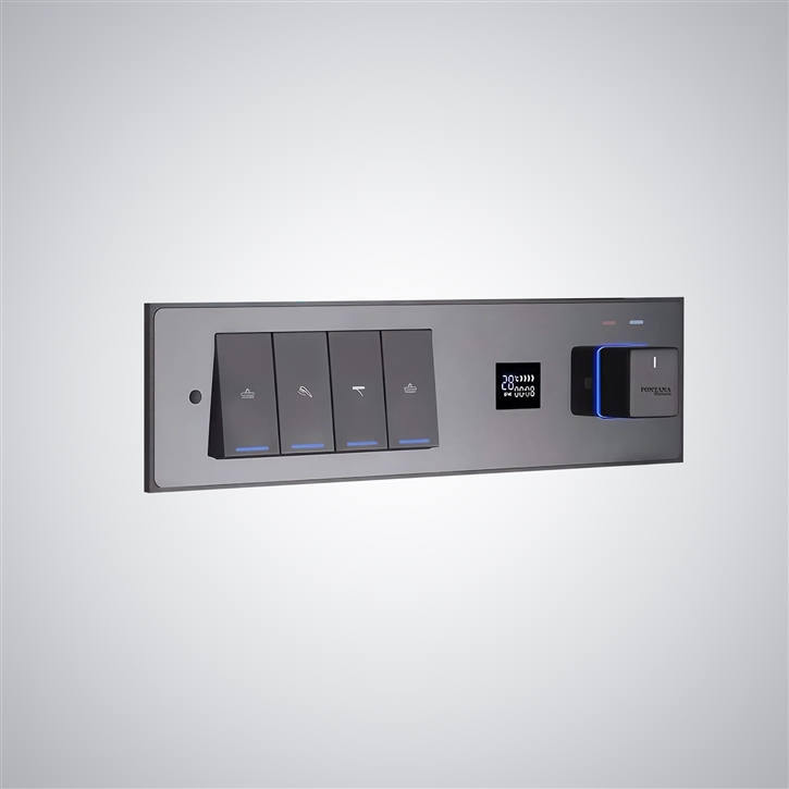 Fontana Gray Digital Shower Mixer