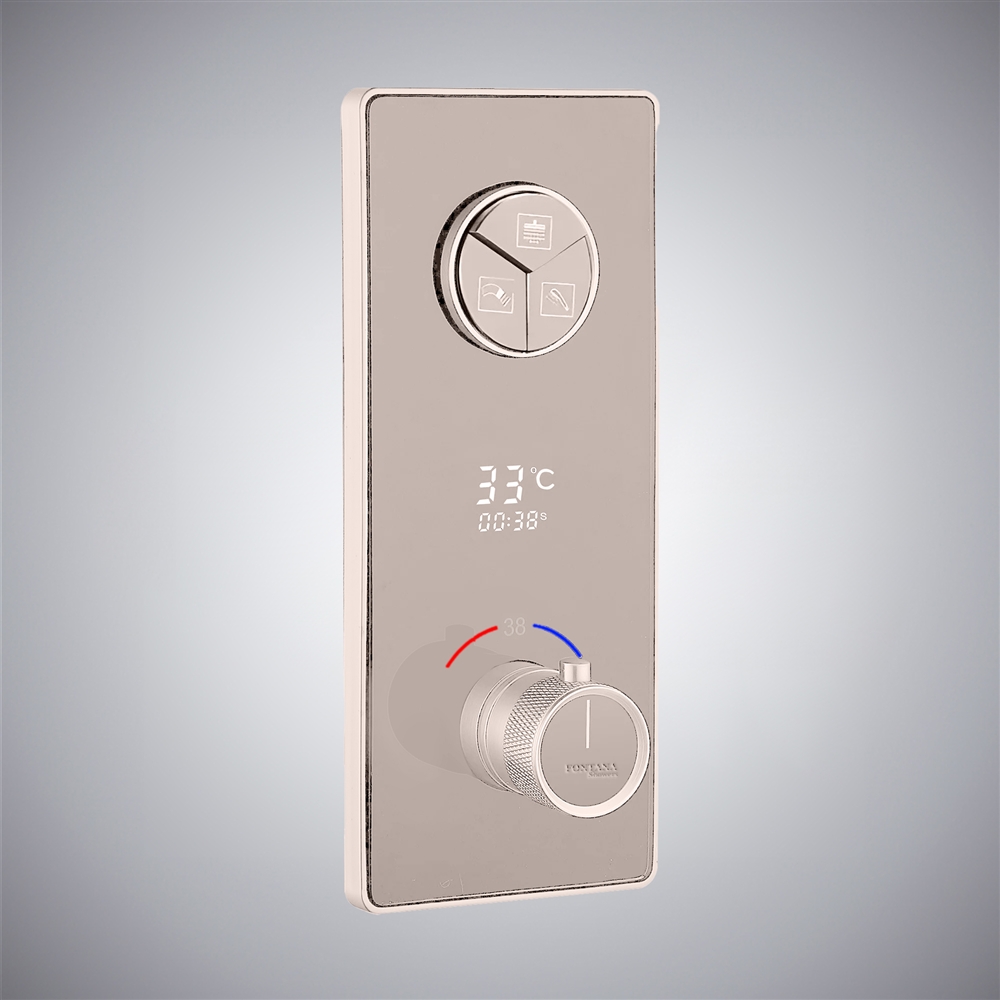 Fontana Classic Brushed Nickel Multifunction Shower Mixer