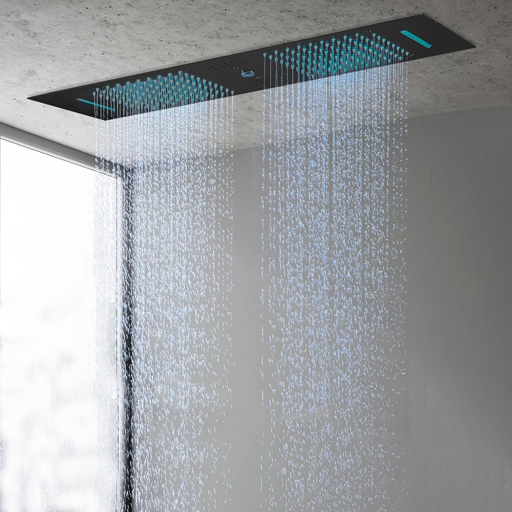 Fontana Hydro Silk Matte Black Phone Control Shower